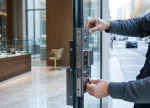 business lock change cost UES