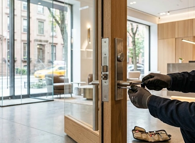business lock change cost UES