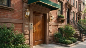 Locksmith Upper East Side residential building entrance and door security