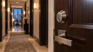 Emergency apartment lockout in Midtown with residential door lock