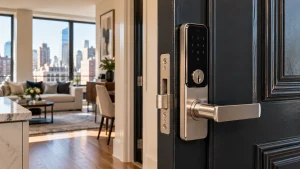 Smart lock installation Manhattan professional residential security upgrade