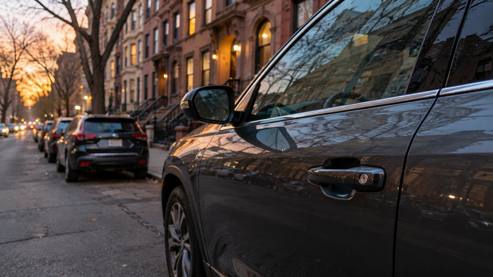 Emergency car locksmith Harlem helping with a vehicle lockout