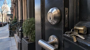 Residential locksmith service Tribeca lock rekeying and replacement
