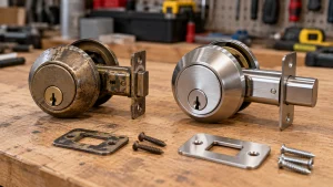 Locksmith Lenox Hill lock repair versus replacement hardware